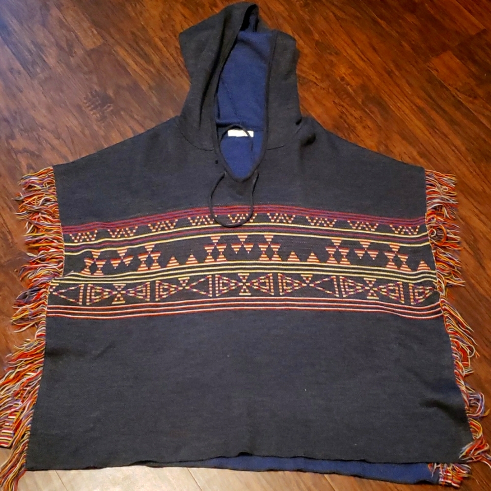 Pancho with hood